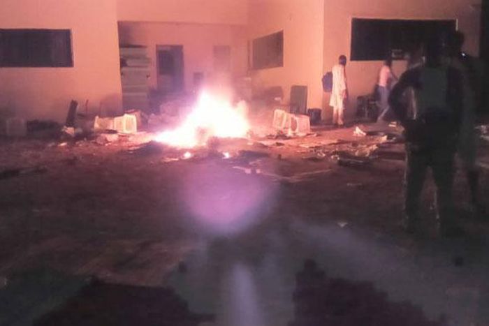 INEC office attacked in Osun [Channels Tv]