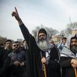 The crowds of mainly nationalist and Islamic groups conducted a short prayer service for the victims