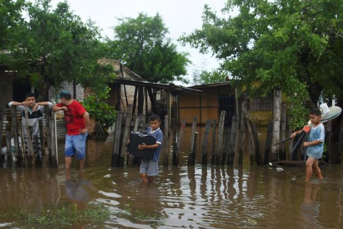 Flooding in Paraguay's capital Asuncion has mainly affected the working class neighborhoods on the city outskirts