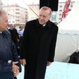 Turkish President Recep Tayyip Erdogan (R) selected former premier Binali Yildirim (L) as the AKP's Istanbul mayoral candidate in local elections