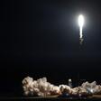 SpaceX's Dragon capsule docked on the International Space Station 27 hours after its launch from the Kennedy Space Center at Cape Canaveral in Florida