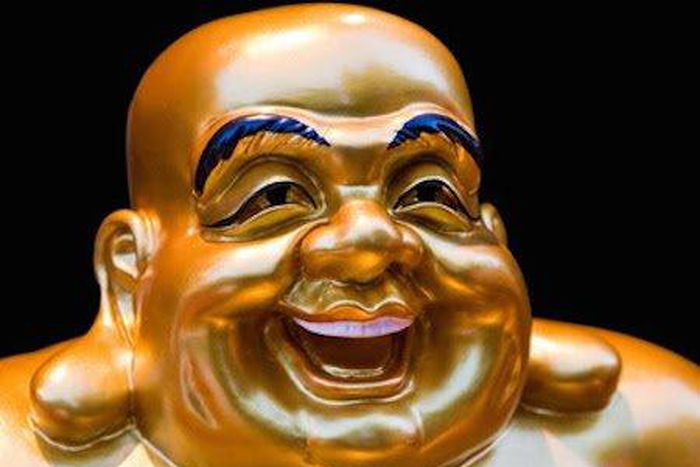 The smiling Buddha, currently stirring conversations on Nigerian social media. (Collective Evolution)
