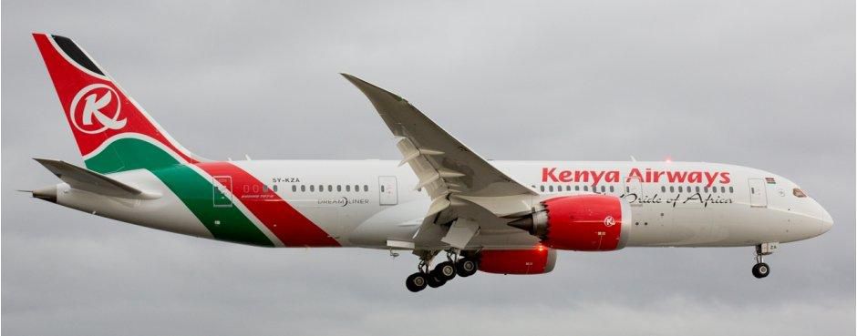kenya airways routes online