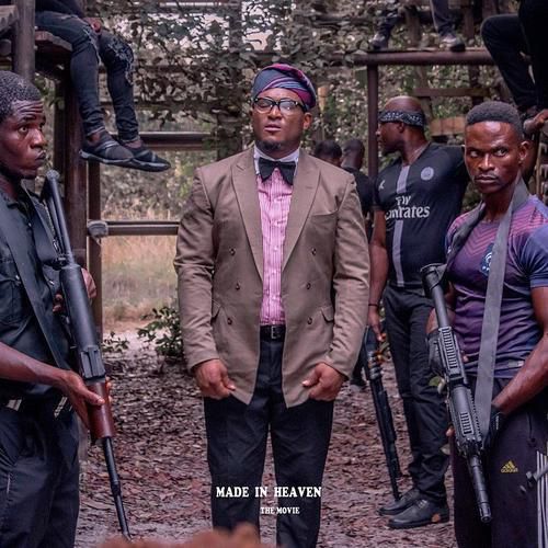 Blossom Chukwujekwu on the set of the movie, 'Made in Heaven'. [peekaboo consult]