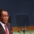 Those on trial are accused of "treason" and trying to overthrow the head of state, President Teodoro Obiang Nguema (pictured September 2018), both charges which could bring the death penalty