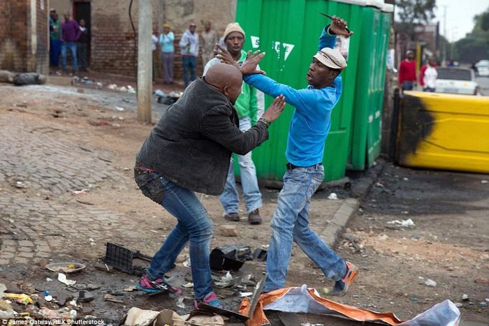 2 Nigerians stabbed to death in Xenophobic attacks in South Africa/Illustration [NAN]