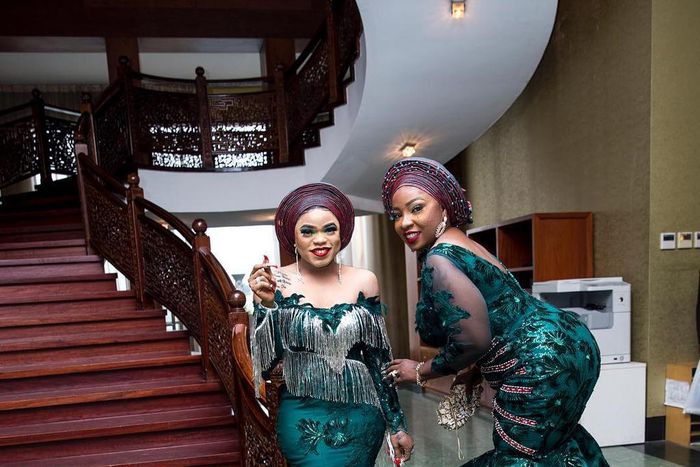 Bobrisky and Anita Joseph are currently in Enugu for a movie shoot [Instagram/AnitaJoseph]