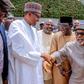 President Muhammadu Buhari meets Labour Leaders in Abuja/Twitter-@AbbaAudu01