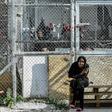 Those stuck in the camp inside despair of overcrowded conditions and the long wait for asylum