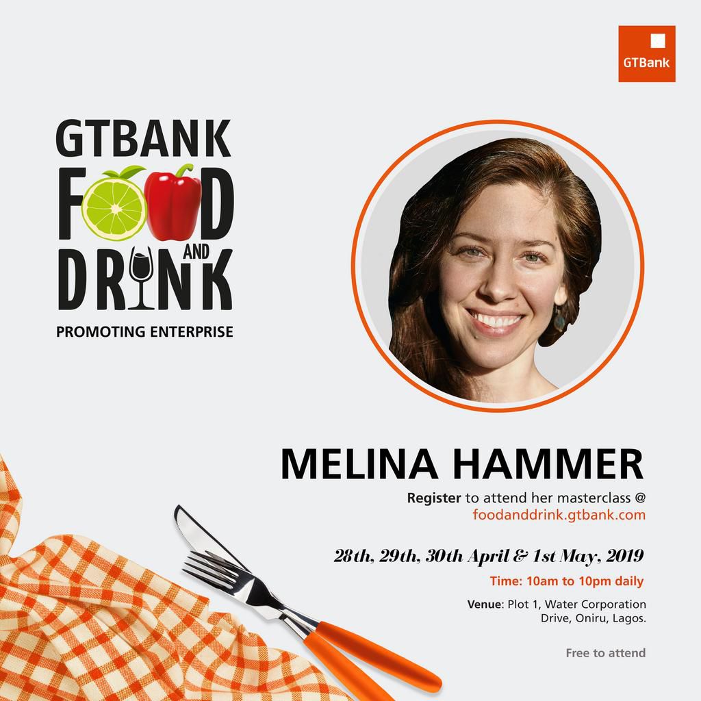 Food and Drink Masterclass Melina Hammer social media