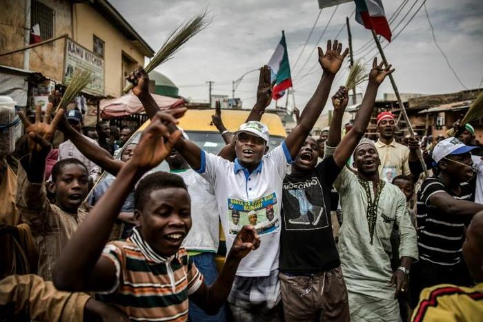Already in February supporters Muhammadu Buhari celebrated his re-election as Nigerian president in Kano, as the opposition cried foul
