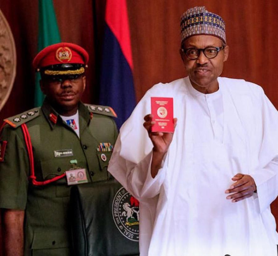 President Muhammadu Buhari had in January 2019 launched the new Nigerian Passport [viral]