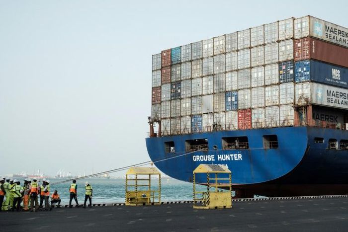 The terminal is an essential facility for supplies to neighbouring landlocked Ethiopia