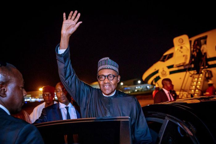 President Muhammadu Buhari has cut short his trip to the United Arab Emirates to attend to the security challenges in the country [@AbbaSalty]