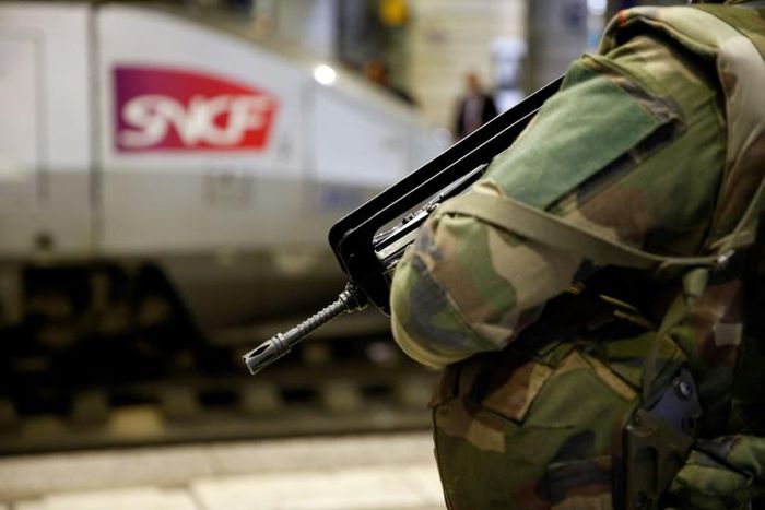 French soldiers have been deployed in public since 2015 after jihadist attacks but their use to provide backup security during protests is controversial