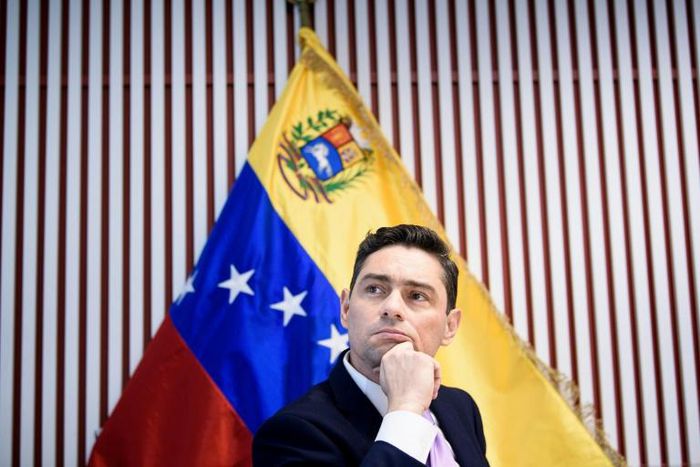 Venezuelan opposition leader Juan Guaido's US representative, Carlos Vecchio, has taken control of three of the South American country's diplomatic properties in the United States