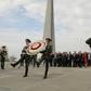 French President Emmanuel Macron attended a ceremony at the Armenian Genocide Memorial in Yerevan last year