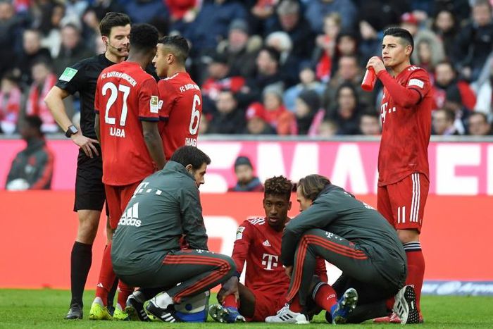Kingsley Coman is one of Bayern's injured absentees