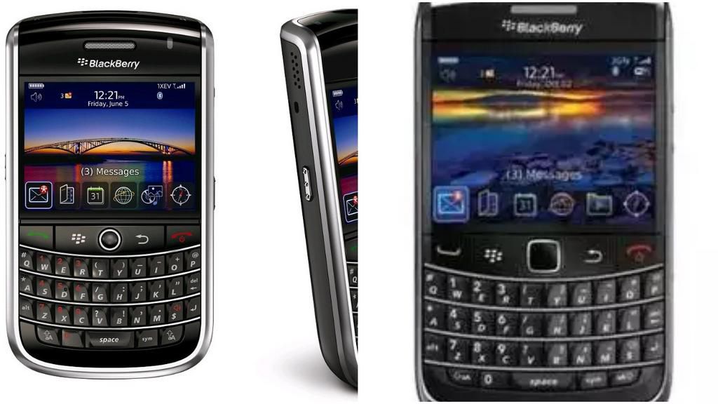 Blackberry Tour and Blackberry Bold . (Phonedata/Gadgets Now)