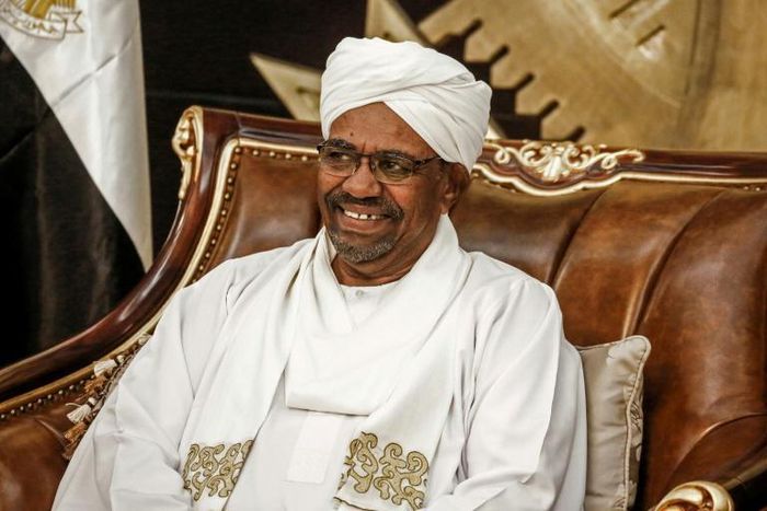 Sudanese President Omar al-Bashir (pictured March 7, 2019) has ordered a review of the contract to "ensure that it is a fair contract for Sudanese people"