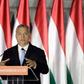 Hungarian Prime Minister Viktor Orban slammed current European Commission President Jean-Claude Juncker's record in office, saying: "The English are going, and the migrants are coming"