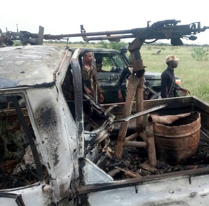 Troops neutralise  Boko Haram terrorists[Twitter/@HQNigerianArmy]