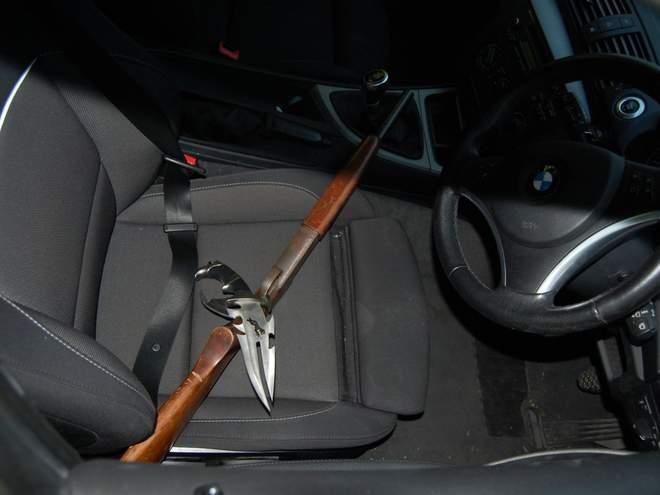 The police were able to seize some dangerous weapons from the gang including a zombie knife. [The Independent]