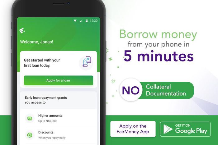 FairMoney offers a different way to borrow money online without collateral