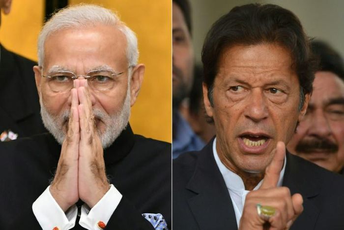 India's Prime Minister Narendra Modi (left) and his Pakistan counterpart Imran Khan have both emerged emerged stronger from the current Kashmir crisis