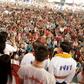 Thousands of Thais loyal to ex-premier Thaksin Shinawatra gather for a political rally in rural Chaiyaphum