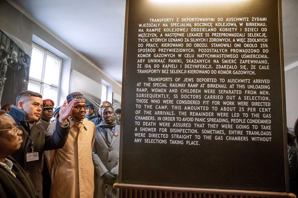 Buhari visits Auschwitz-Birkenau Museum, pays tribute to Holocaust victims
