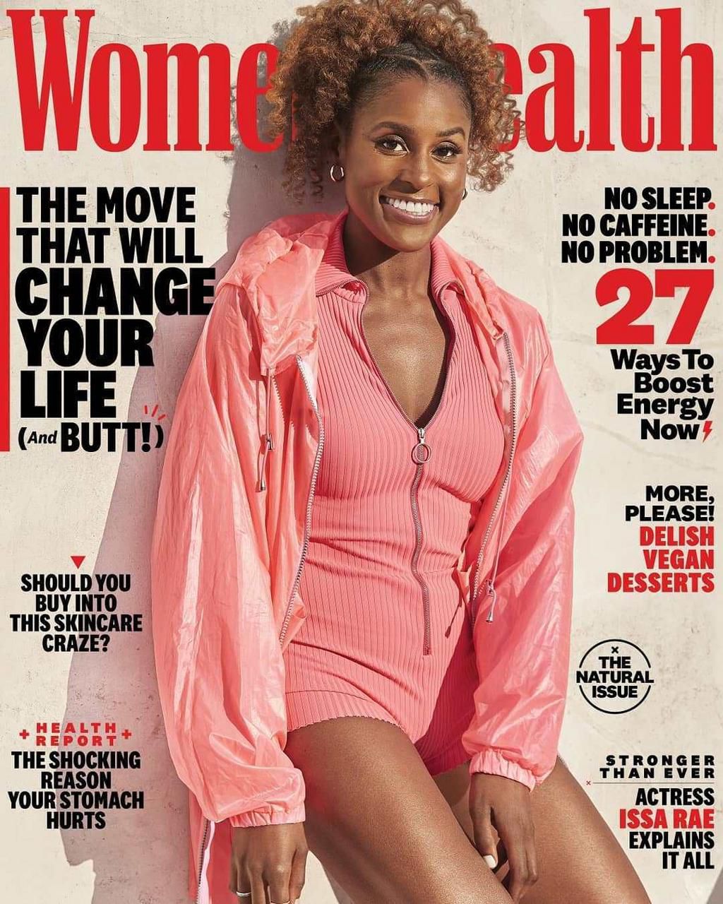 Everyone's favourite funny girl, Issa Rae, talks strength and body image with Women's Health magazine