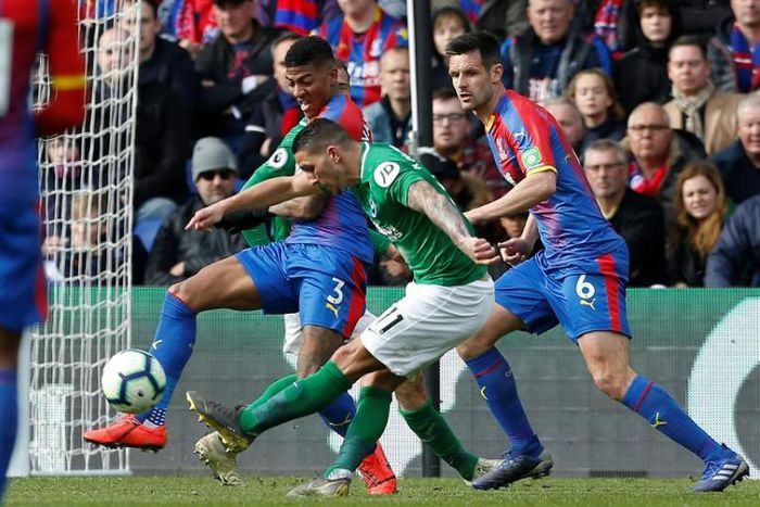 Anthony Knockaert fired Brighton to victory at rivals Crystal Palace
