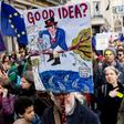 Organisers said around a million people had gathered from across Britain to show their support for a second EU referendum