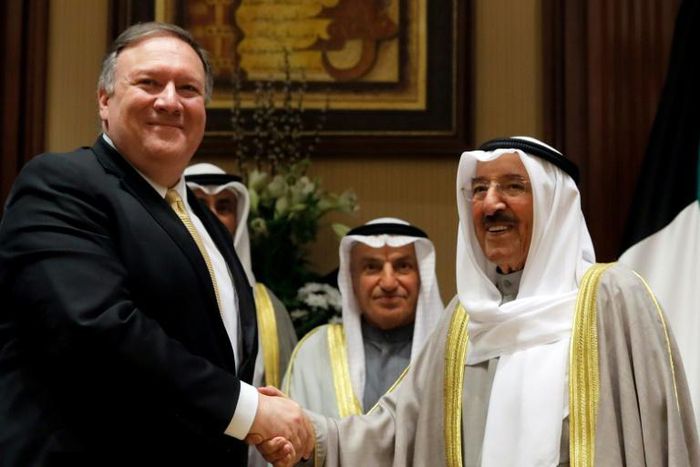 Top US diplomat Mike Pompeo launched his latest Middle East tour in Kuwait where he met Emir Sheikh Sabah al-Ahmad Al-Sabah