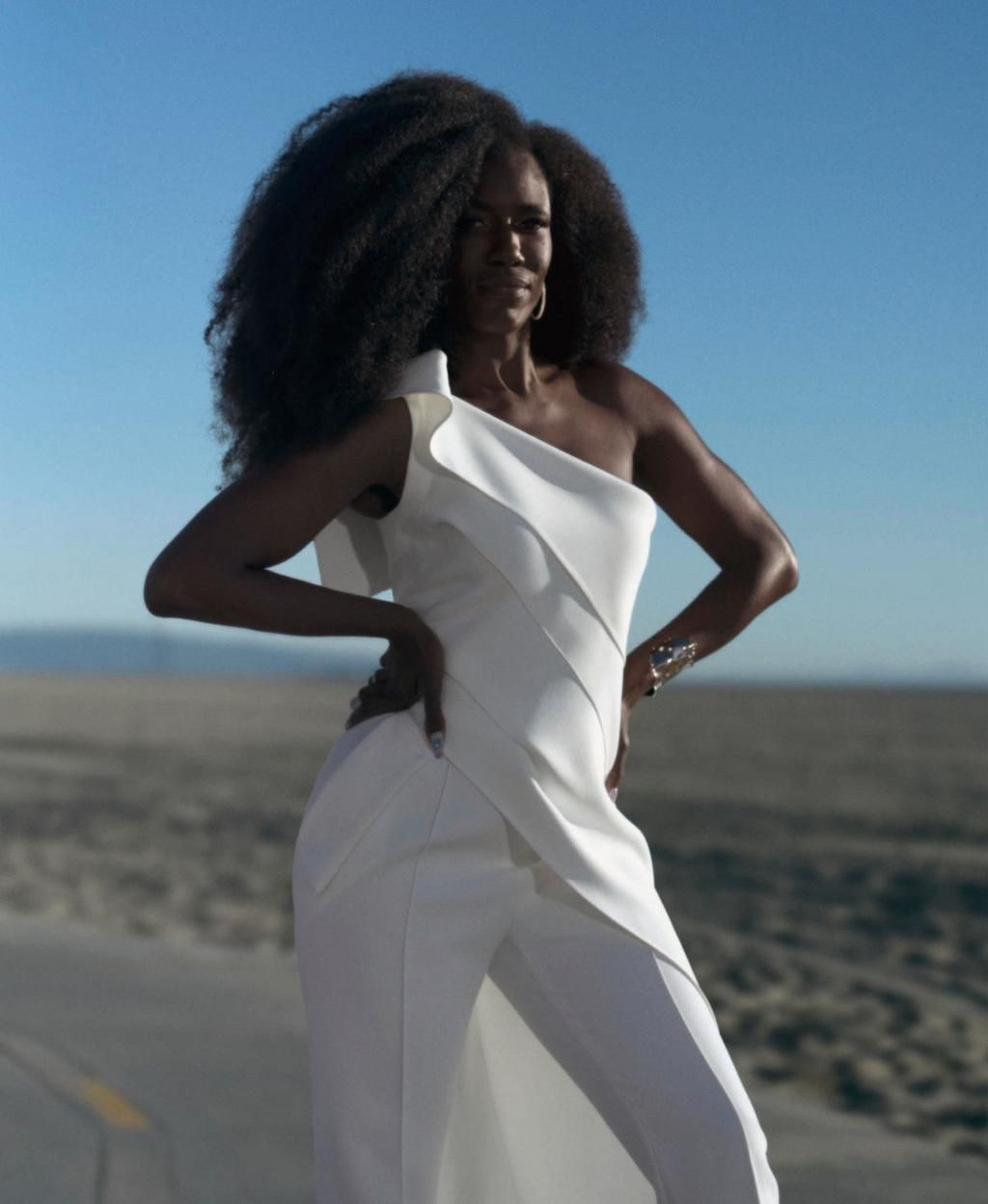 Brand Guru Bozoma Saint John is a melanin goddess in her The Porter Edit editorial [Credit: The Porter Edit]
