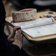 A student prepares to sit for college entrance exams in Seoul last year. South Korea's hyper-competitive education system frequently leads parents into breaking the rules to give their children an advantage