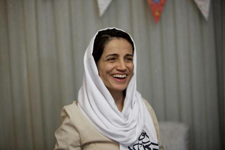 Iranian lawyer Nasrin Sotoudeh won the European Parliament's prestigious Sakharov Prize in 2012