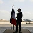 Macron delivered a speech to soldiers at the French military base in Djibouti