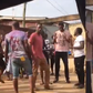 The moment when a Lagos politician prepared to charge at a BBC reporter who was accused of recording him.