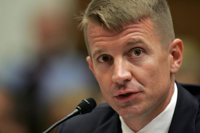 Erik Prince was the co-founder of private security firm Blackwater which played a controversial role in the wars in Iraq and Afghanistan