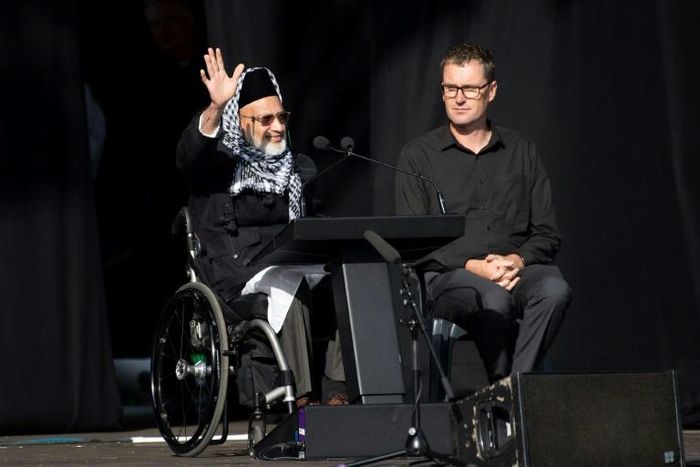 Farid Ahmed, a survivor of the Christchurch mosque attacks, said at a national remembrance service that he had forgiven the gunman responsible for the massacre that took his wife