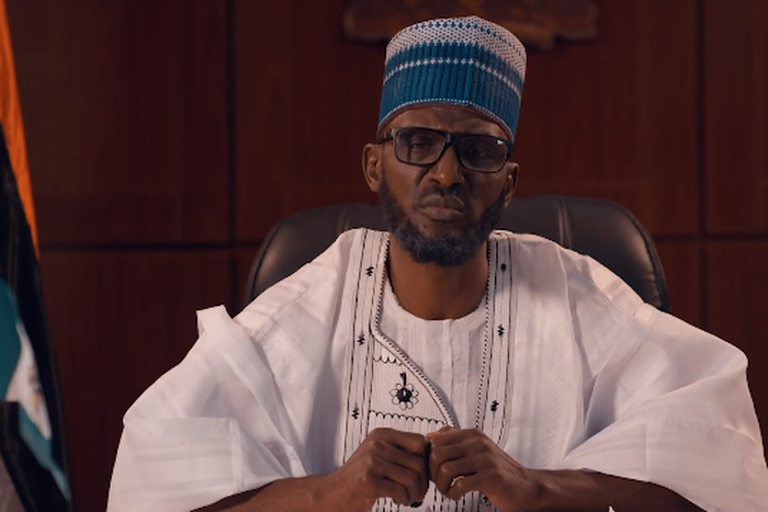 Funky Mallam plays the lead character in the movie, 'Mr President' [YouTube/BroadwayAfrica TV]