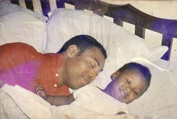 Femi Kuti and baby Made Kuti [Net]