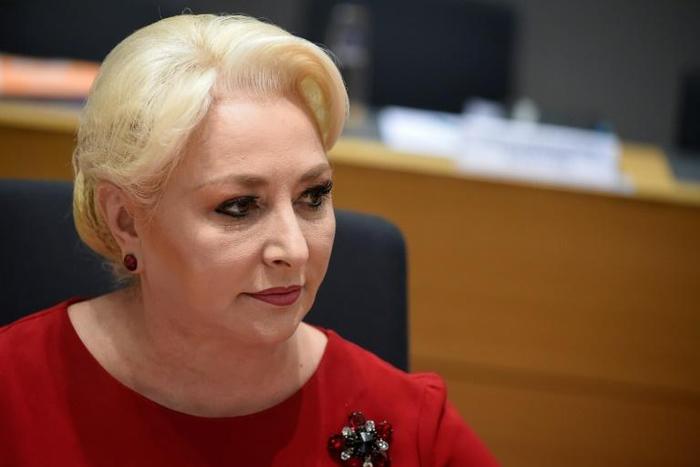 Romanian Prime Minister Viorica Dancila, seen here at EU headquarters in Brussels, said on March 24, 2019 that her country will move its embassy in Israel from Tel Aviv to Jerusalem
