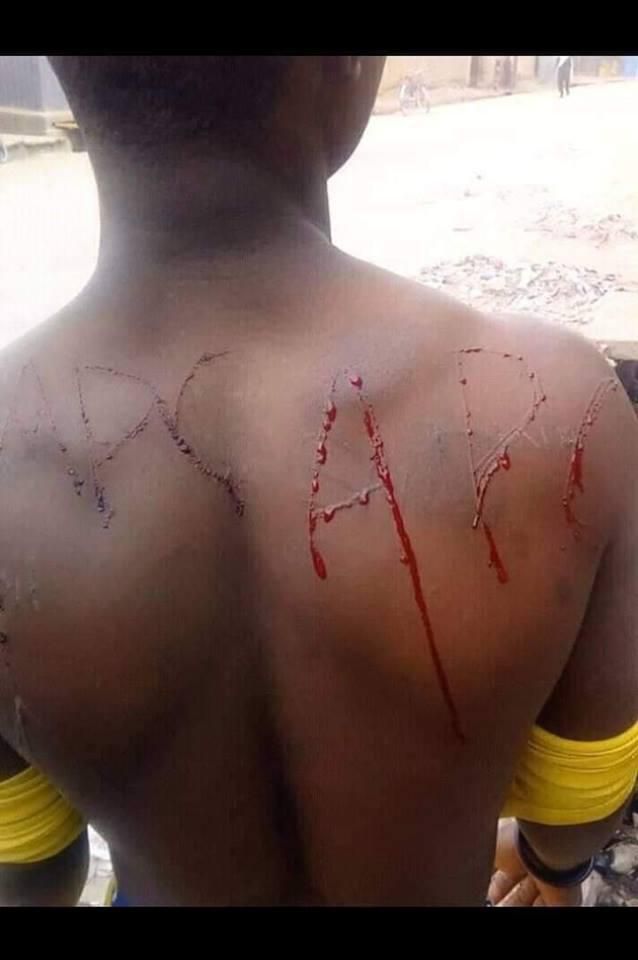 The outcome of a presidential election that favoured President Muhammadu Buhari, has inspired a bloody sight. [Facebook/Najeriyarmu A YAU]