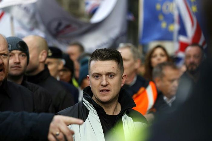 Tommy Robinson has a large following in the United States