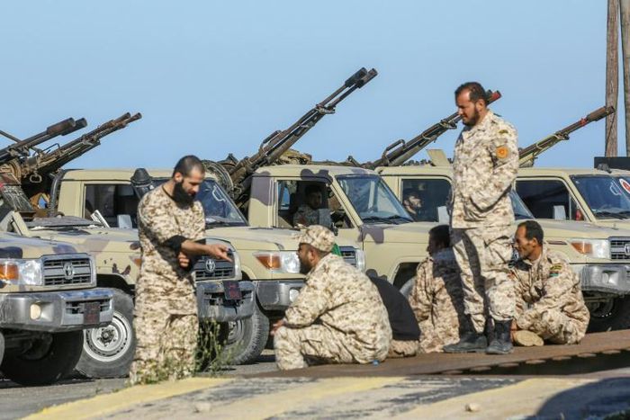 Russia blocked a UN Security Council statement that would have called on forces loyal to Libyan commander Khalifa Haftar to halt their advance on Tripoli; Anti-government troops led by Haftar said Saturday they had been targeted by an air strike about ...