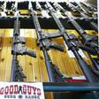 Semi-automatic AR-15s on sale at a Utah gun range