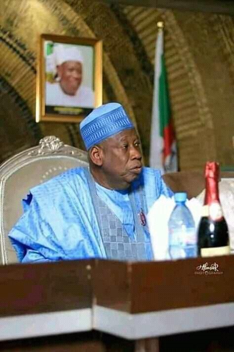Gov. Abdullahi Ganduje [Twitter/@AysheerParrot]